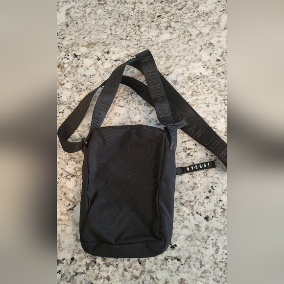 Michael Jordan Black Crossbody Festival Bag.  Unisex. - Picture 3 of 6